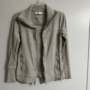 Adidas by Stella McCartney Gray Zip-Up Hoodie